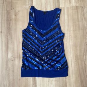 EUC Express sequined tank